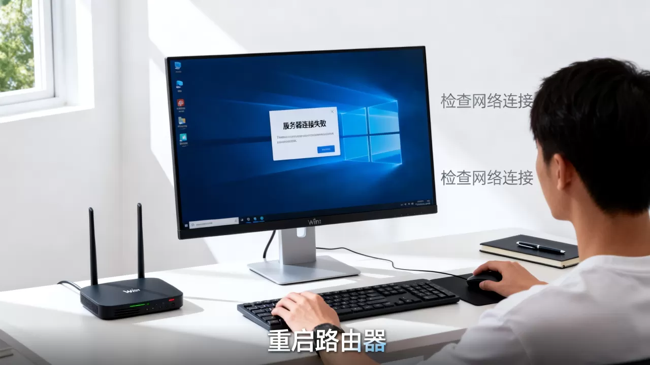 win10电脑打开服务器失败怎么解决方法 win10电脑打开服务器失败怎么解决方法