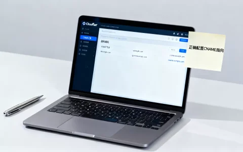 cloudflare域名解析到域名， cname怎么正确配置指向？