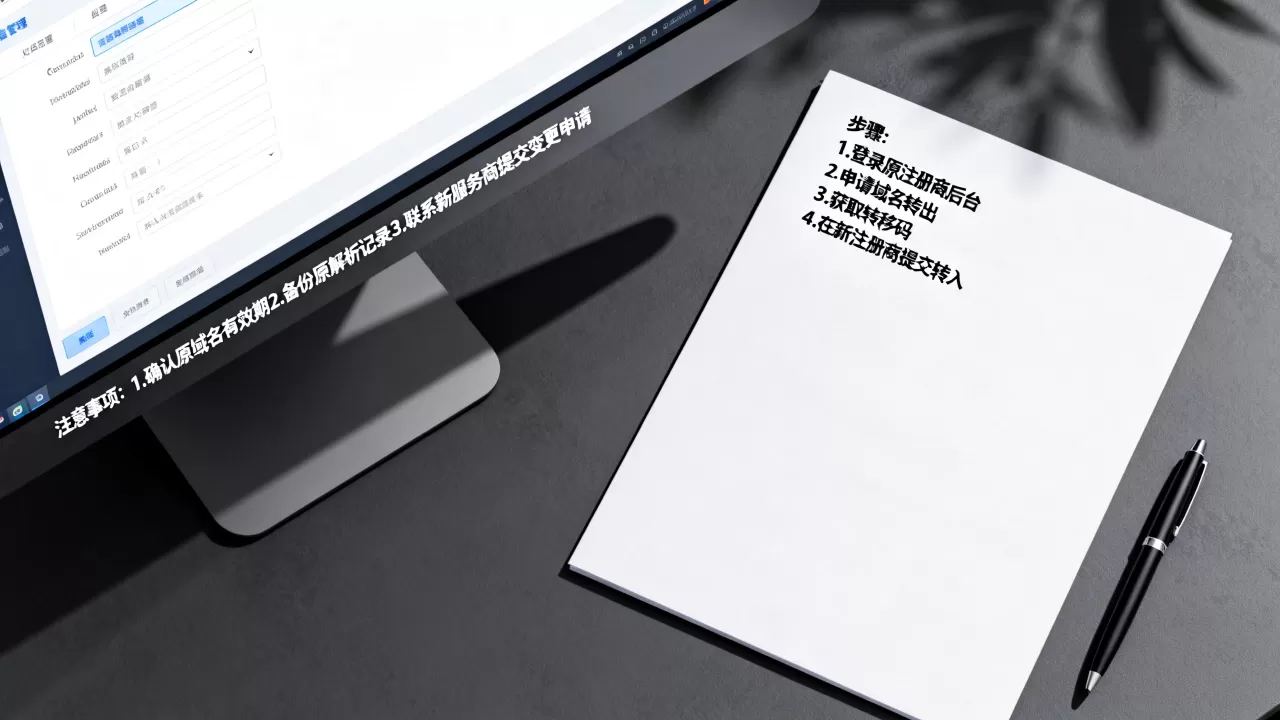 域名变更需要哪些步骤和注意事项? 域名变更需要哪些步骤和注意事项?