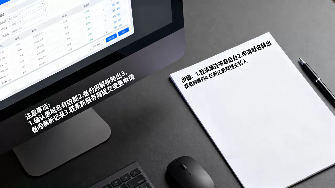 域名变更需要哪些步骤和注意事项? 域名变更需要哪些步骤和注意事项?