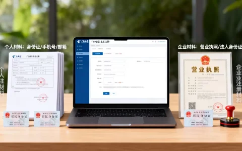 广东电信域名如何注册，个人和企业需要什么材料？