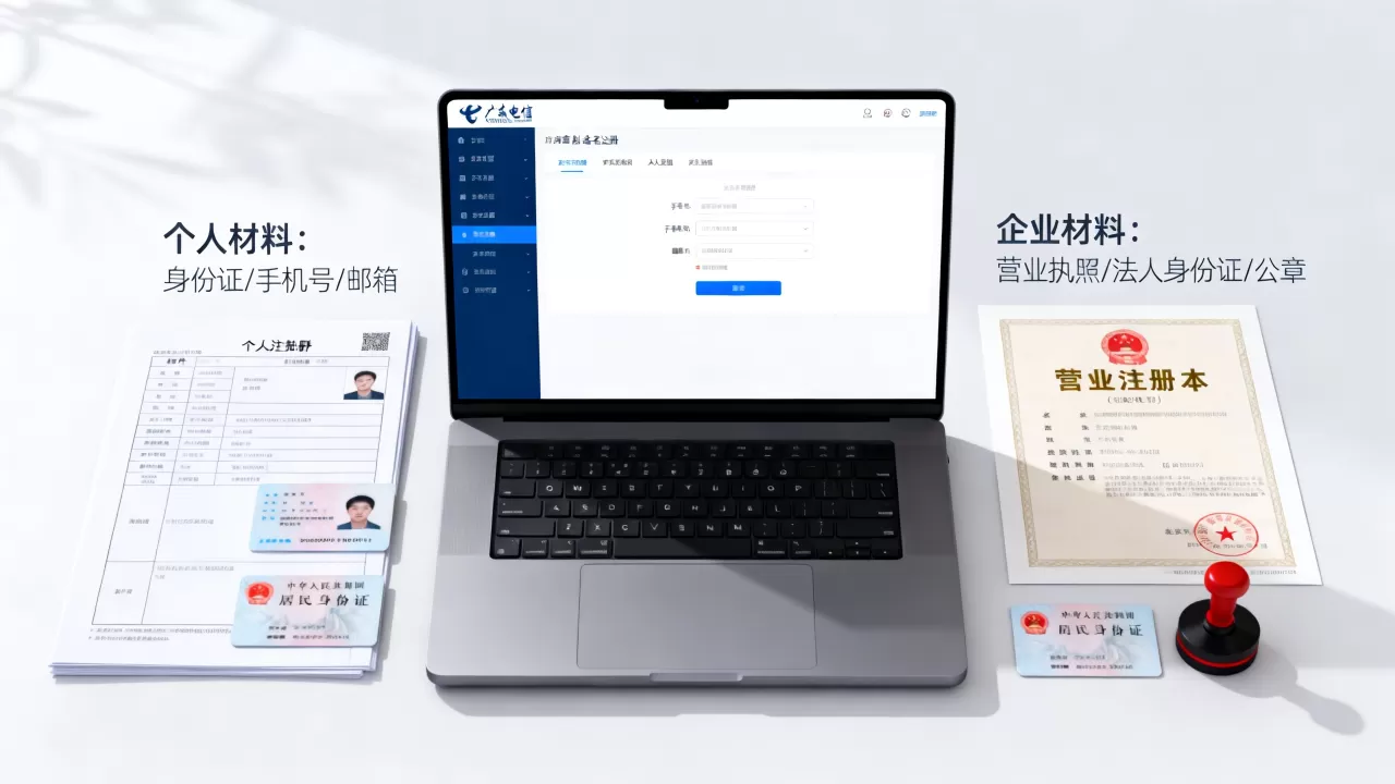 广东电信域名如何注册,个人和企业需要什么材料? 广东电信域名如何注册,个人和企业需要什么材料?