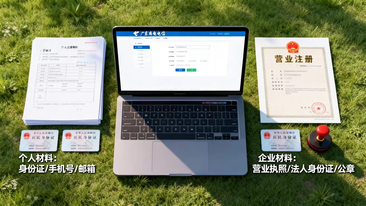 广东电信域名如何注册,个人和企业需要什么材料? 广东电信域名如何注册,个人和企业需要什么材料?