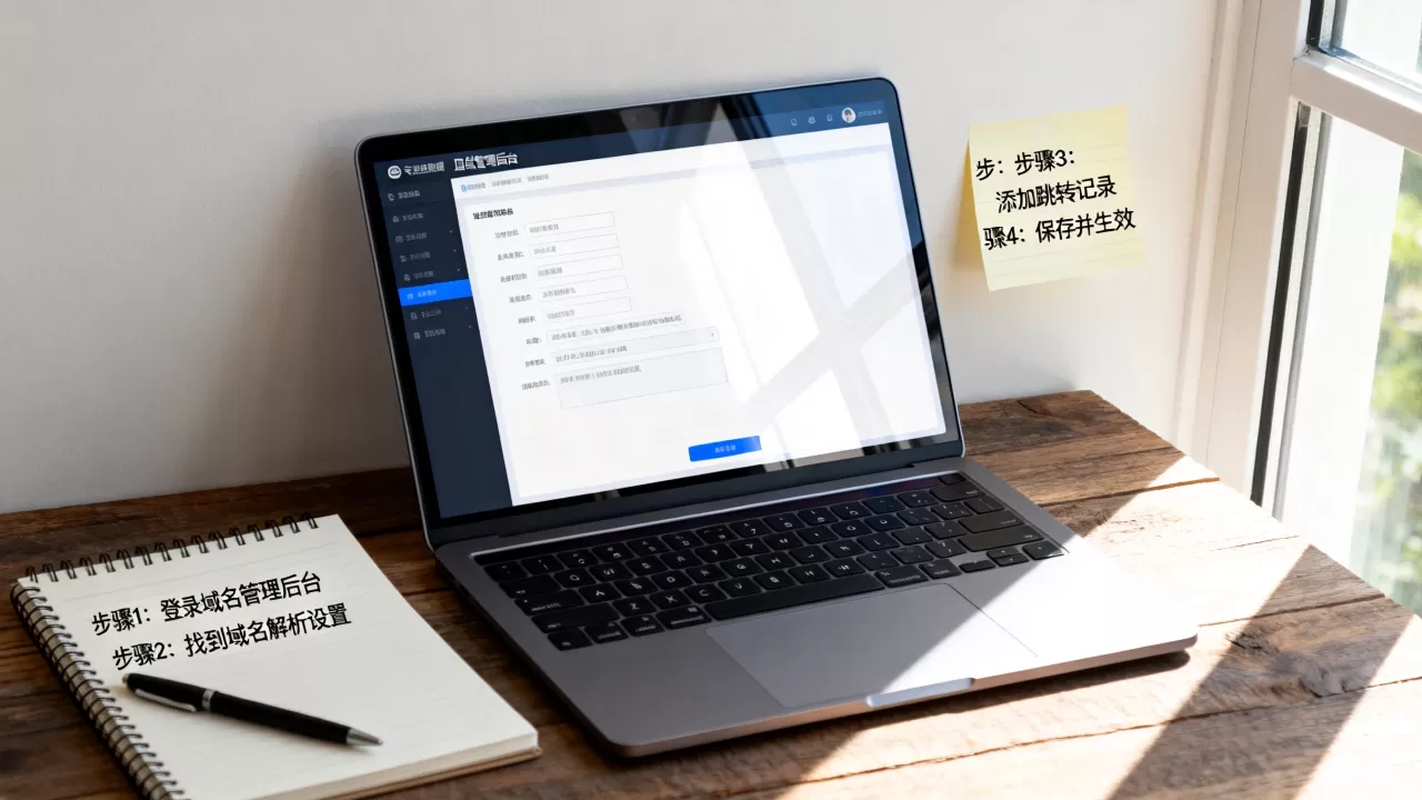 如何把域名跳转到另一个网站?域名跳转详细步骤教程 如何把域名跳转到另一个网站?域名跳转详细步骤教程