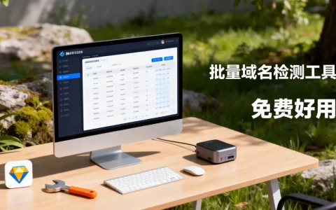 批量检测域名工具有哪些？推荐好用免费的域名批量检测工具