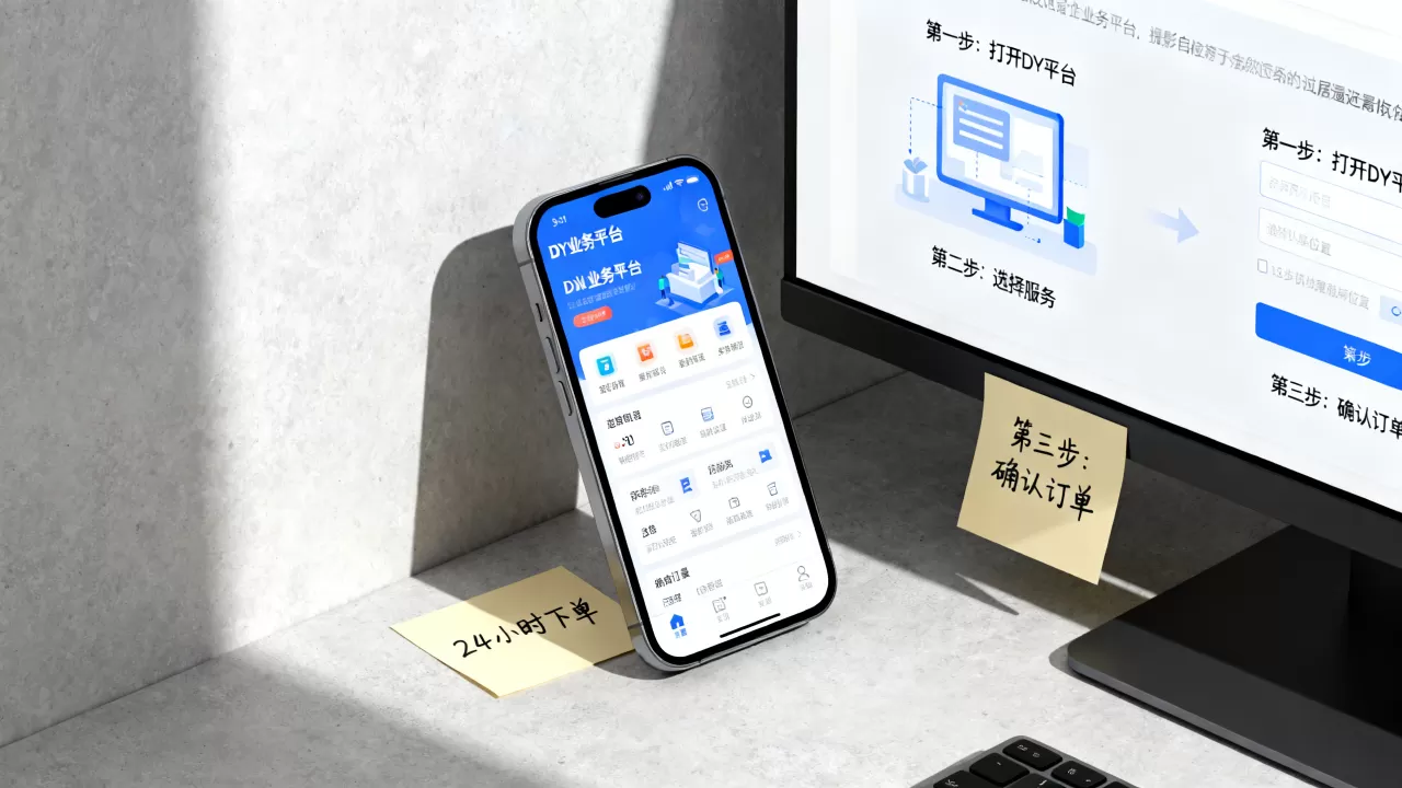 DY业务平台24小时下单免费吗,怎么操作? DY业务平台24小时下单免费吗,怎么操作?