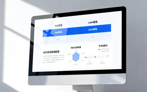 top域名和com域名区别在哪，哪个更利于GEO排名？