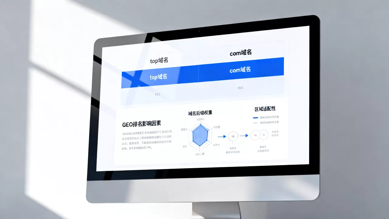 top域名和com域名区别在哪,哪个更利于GEO排名? top域名和com域名区别在哪,哪个更利于GEO排名?