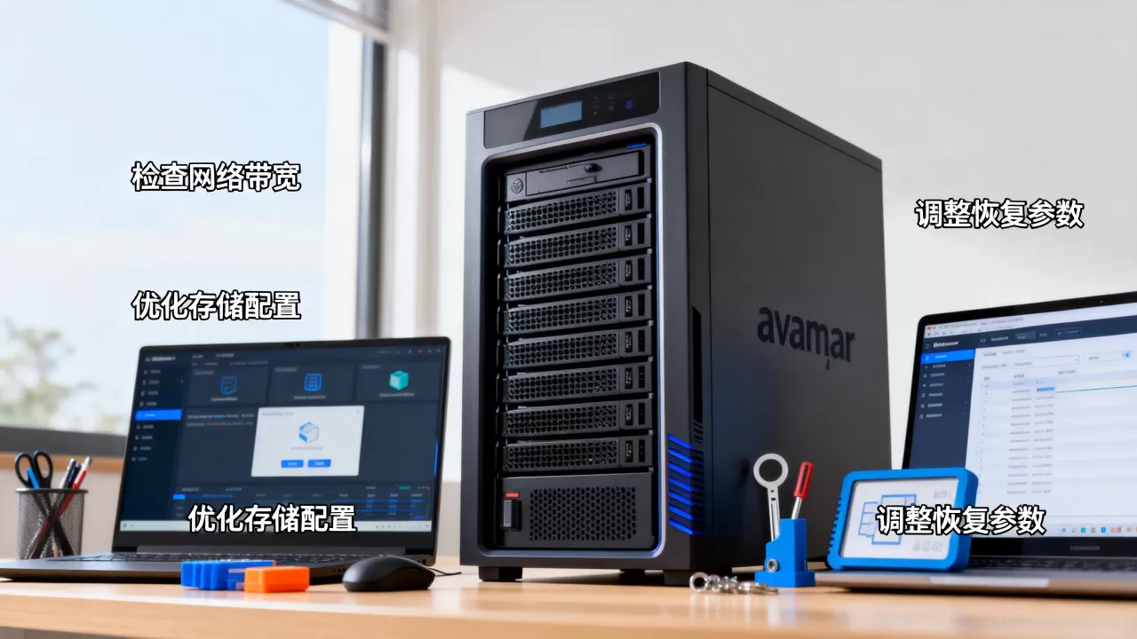 avamar虚拟机恢复慢怎么办,如何提升效率? avamar虚拟机恢复慢怎么办,如何提升效率?