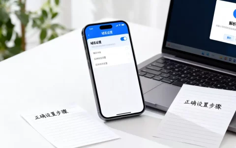 手机域名如何正确设置，域名解析失败怎么解决？