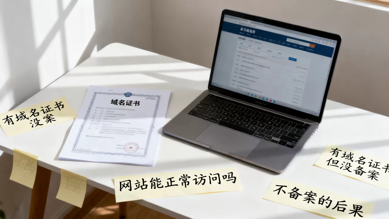 有域名证书但没备案网站能正常访问吗,不备案的后果是什么? 有域名证书但没备案网站能正常访问吗,不备案的后果是什么?