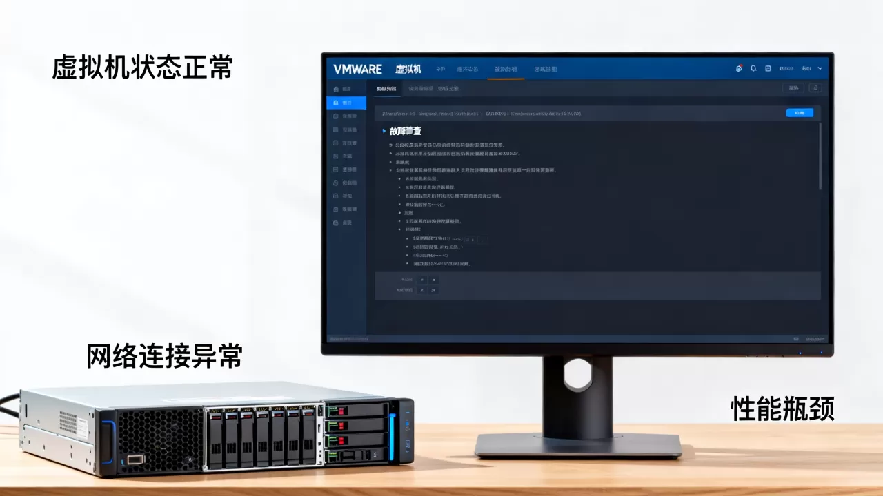 怎样准确判断虚拟机状态?,VMware虚拟机常见故障排查 怎样准确判断虚拟机状态?,VMware虚拟机常见故障排查