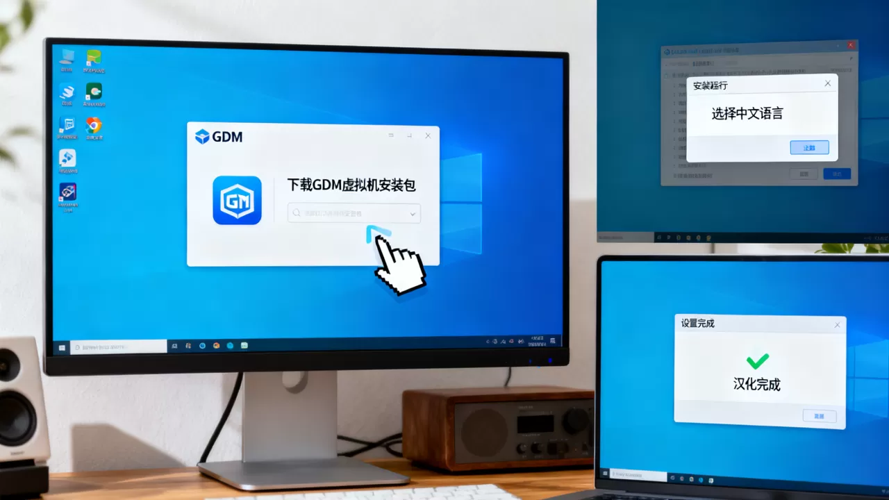 GDM虚拟机汉化怎么弄?新手求详细教程步骤! GDM虚拟机汉化怎么弄?新手求详细教程步骤!