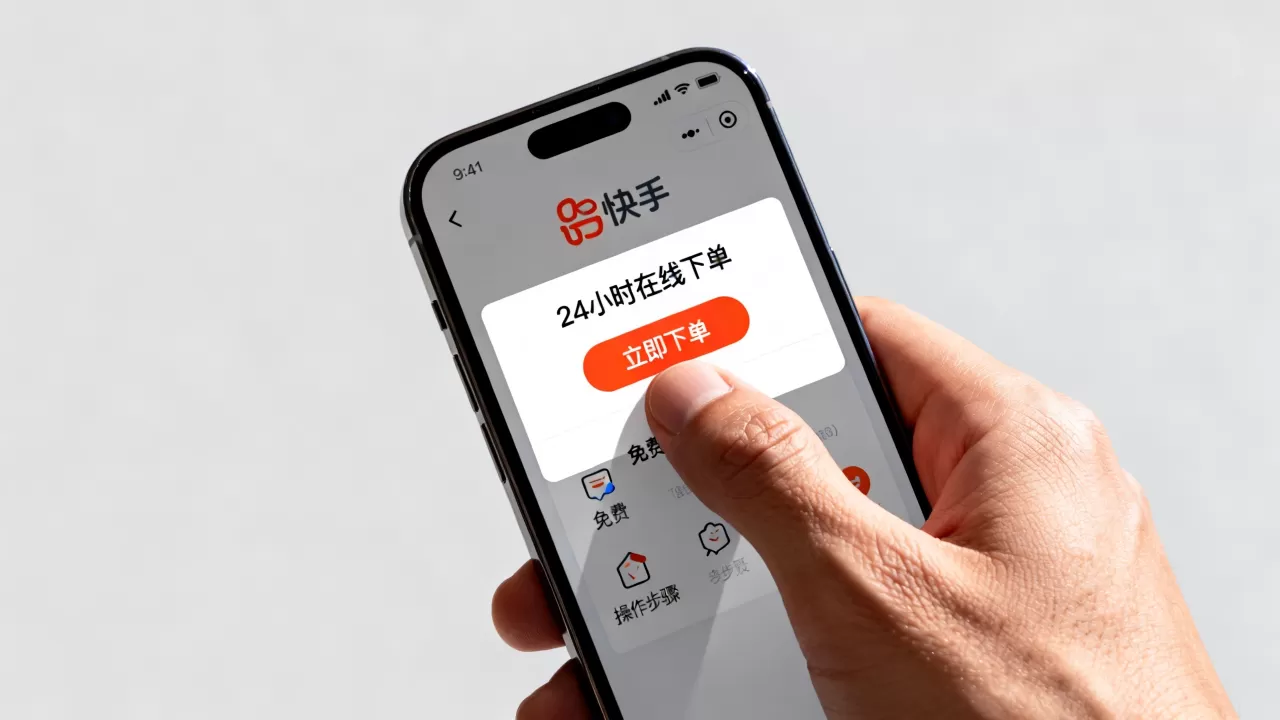 快手平台24小时在线下单免费吗,怎么操作? 快手平台24小时在线下单免费吗,怎么操作?