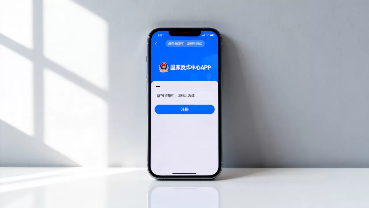 国家反诈中心app注册服务器繁忙怎么办 国家反诈中心app注册服务器繁忙怎么办
