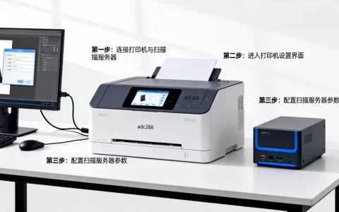 adc286打印机如何设置扫描服务器？，步骤是什么？