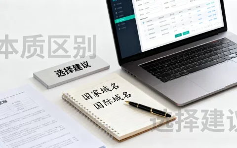 国家域名和国际域名究竟有何本质区别，怎么选？