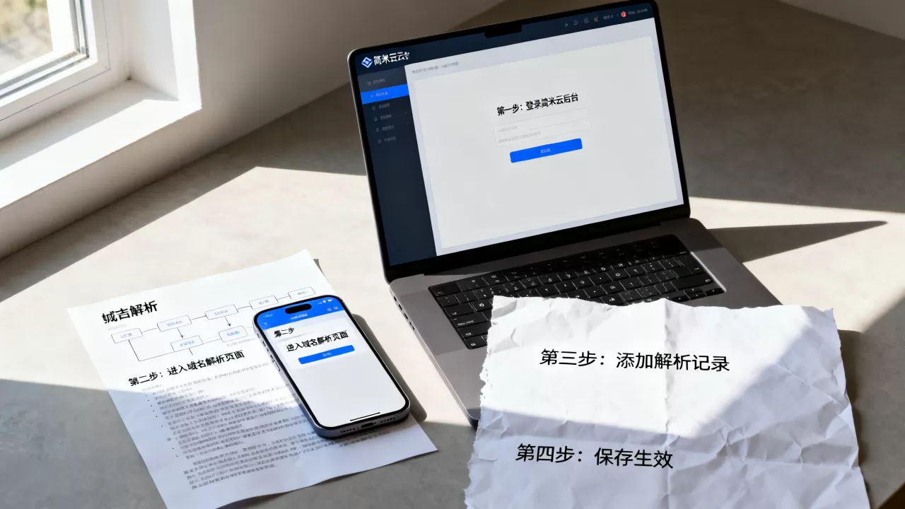 简米云域名解析如何操作?新手快速设置步骤有哪些? 简米云域名解析如何操作?新手快速设置步骤有哪些?