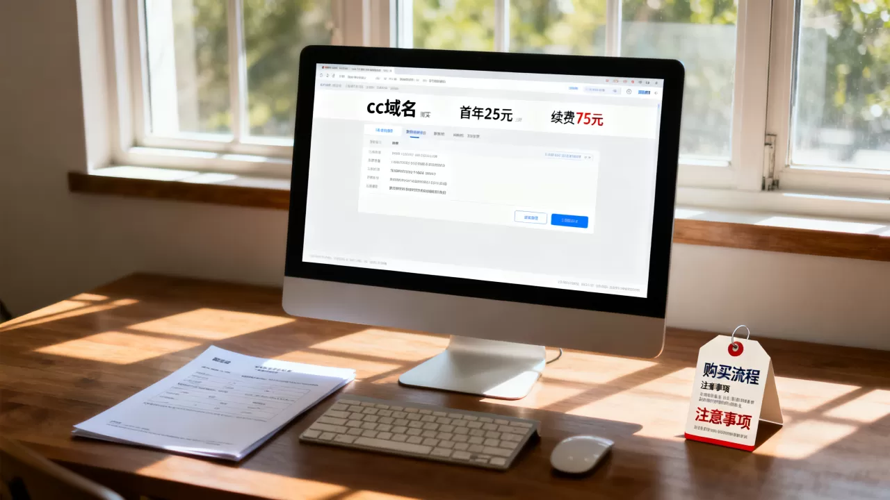 cc域名首年25元续费75元是真的吗,怎么买? cc域名首年25元续费75元是真的吗,怎么买?