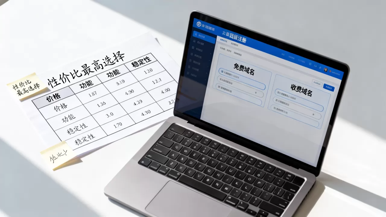 新手建站选免费域名还是收费域名好,域名怎么选性价比最高? 新手建站选免费域名还是收费域名好,域名怎么选性价比最高?