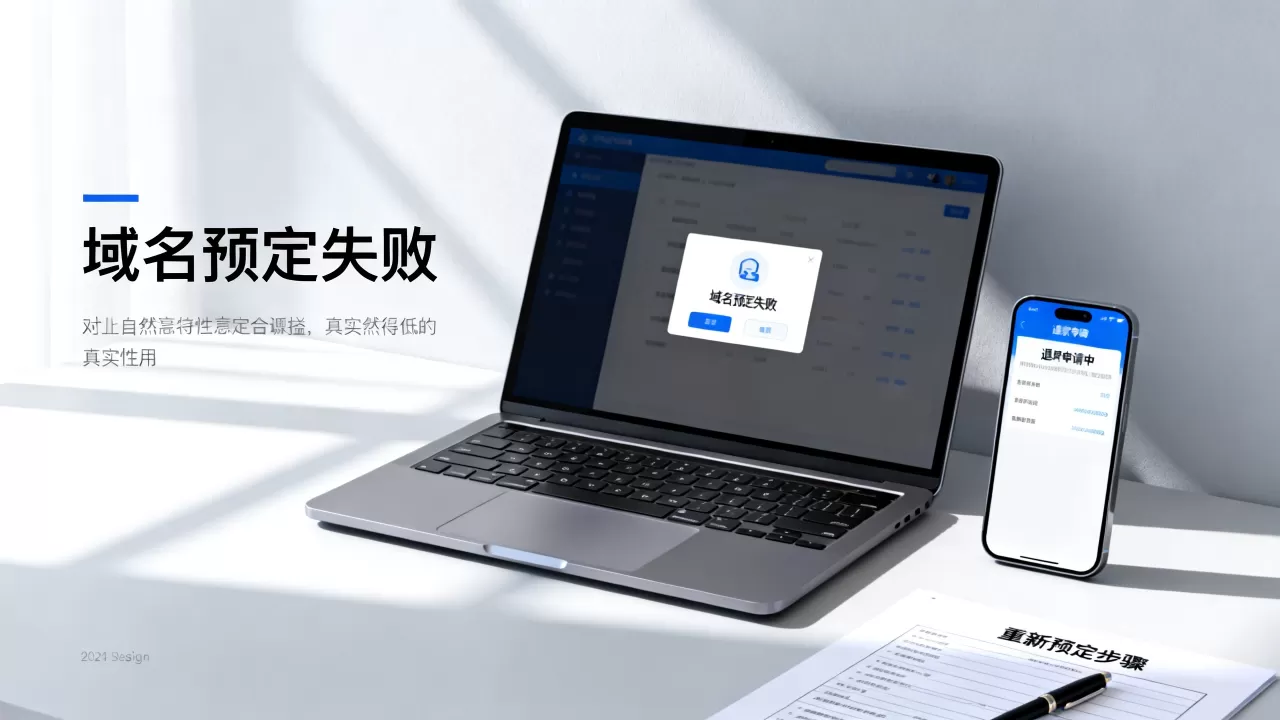 域名预定失败会有什么后果?如何退款重新预定? 域名预定失败会有什么后果?如何退款重新预定?