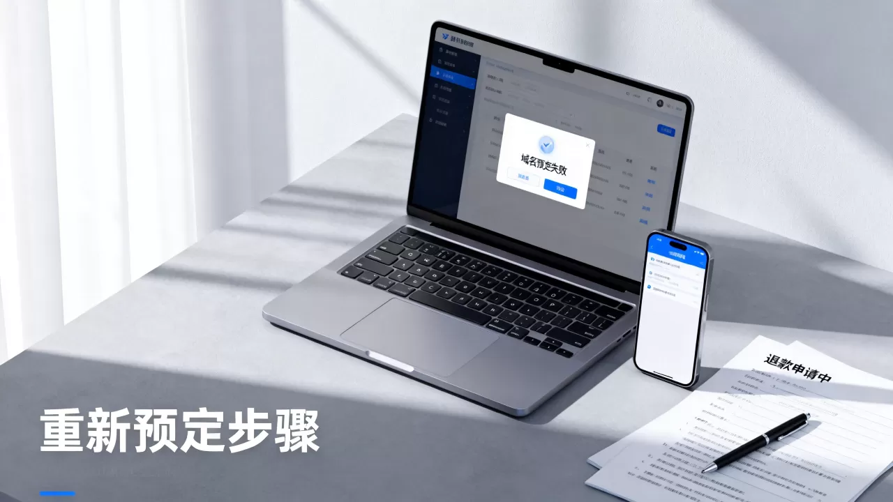 域名预定失败会有什么后果?如何退款重新预定? 域名预定失败会有什么后果?如何退款重新预定?