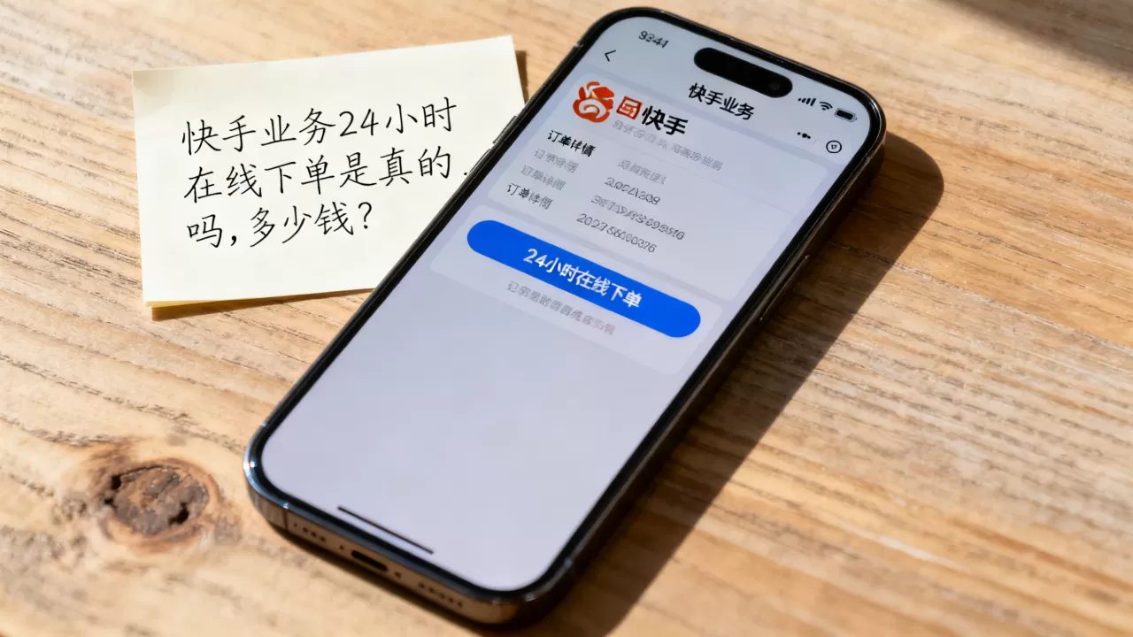 快手业务24小时在线下单是真的吗,多少钱? 快手业务24小时在线下单是真的吗,多少钱?