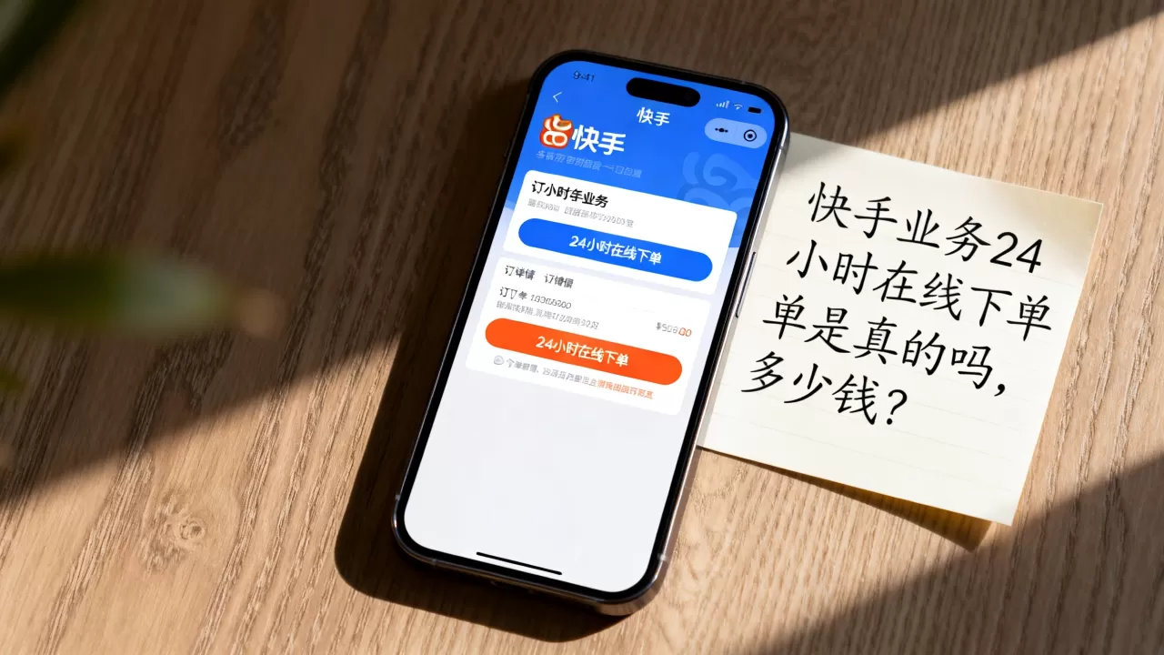 快手业务24小时在线下单是真的吗,多少钱? 快手业务24小时在线下单是真的吗,多少钱?