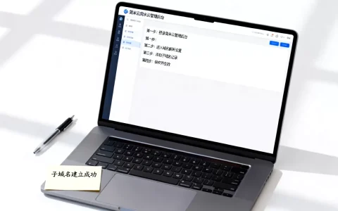 简米云域名怎么建立子域名？详细步骤是什么？
