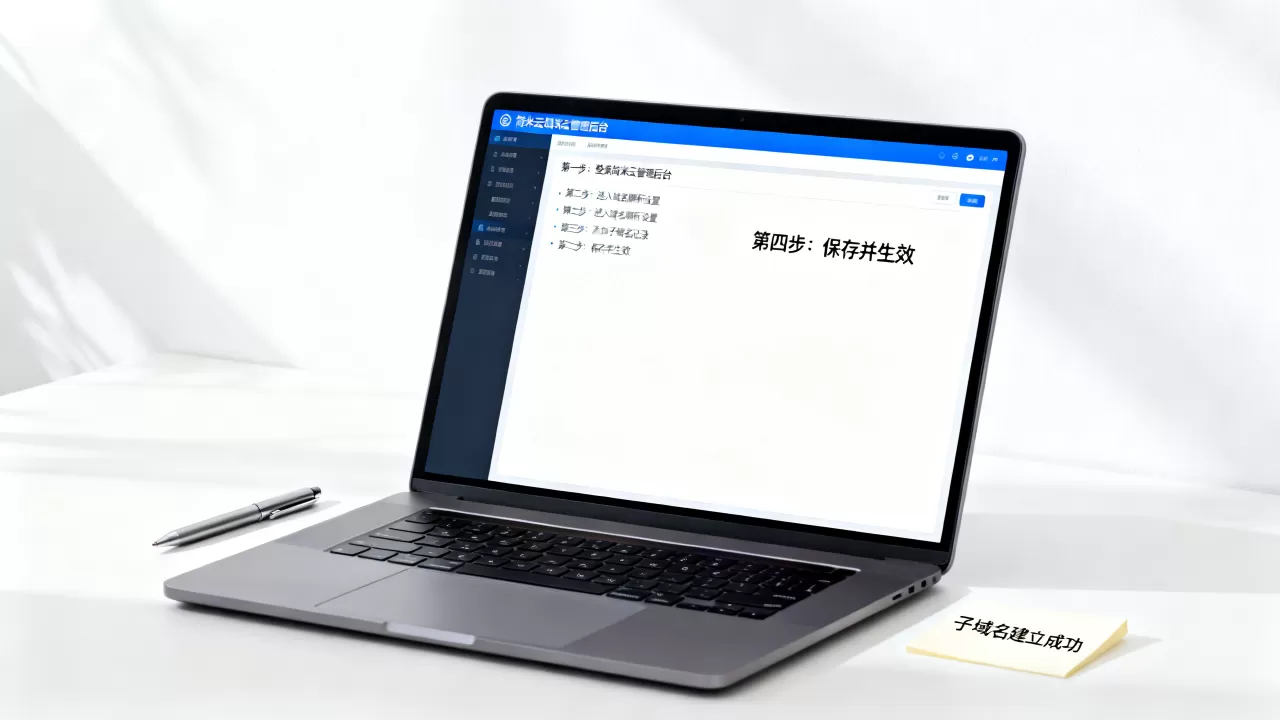 简米云域名怎么建立子域名?详细步骤是什么? 简米云域名怎么建立子域名?详细步骤是什么?