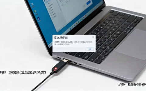 虚拟机怎么正确使用优盘？,驱动无法识别怎么办？