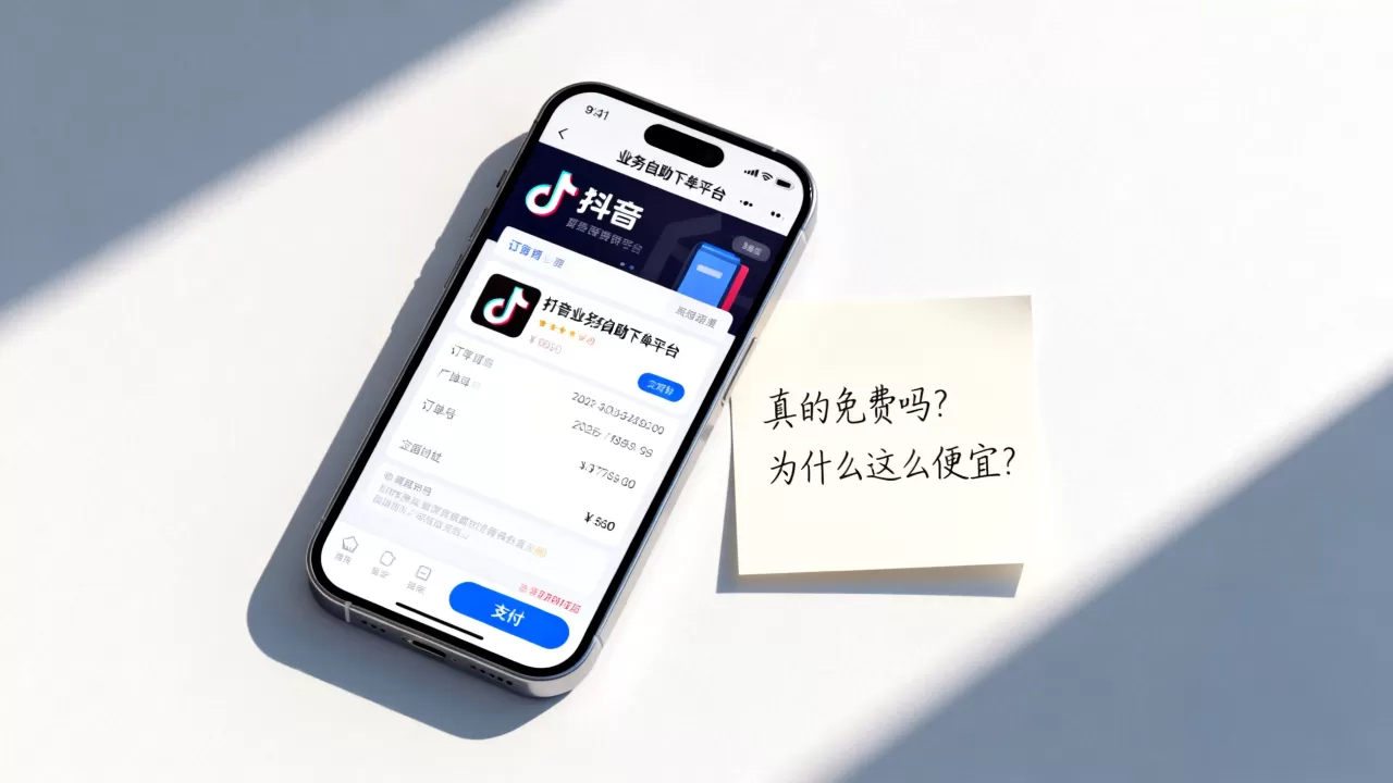 抖音业务24小时自助下单平台真的免费吗,为什么这么便宜? 抖音业务24小时自助下单平台真的免费吗,为什么这么便宜?