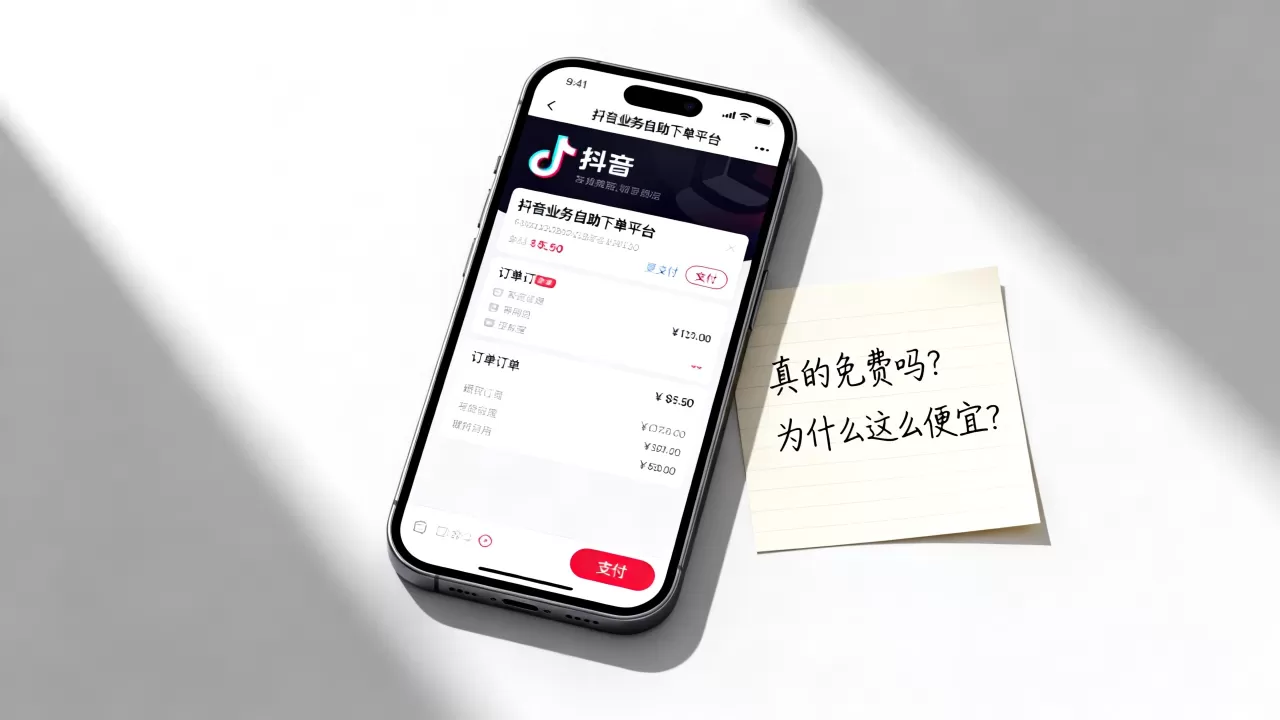 抖音业务24小时自助下单平台真的免费吗,为什么这么便宜? 抖音业务24小时自助下单平台真的免费吗,为什么这么便宜?