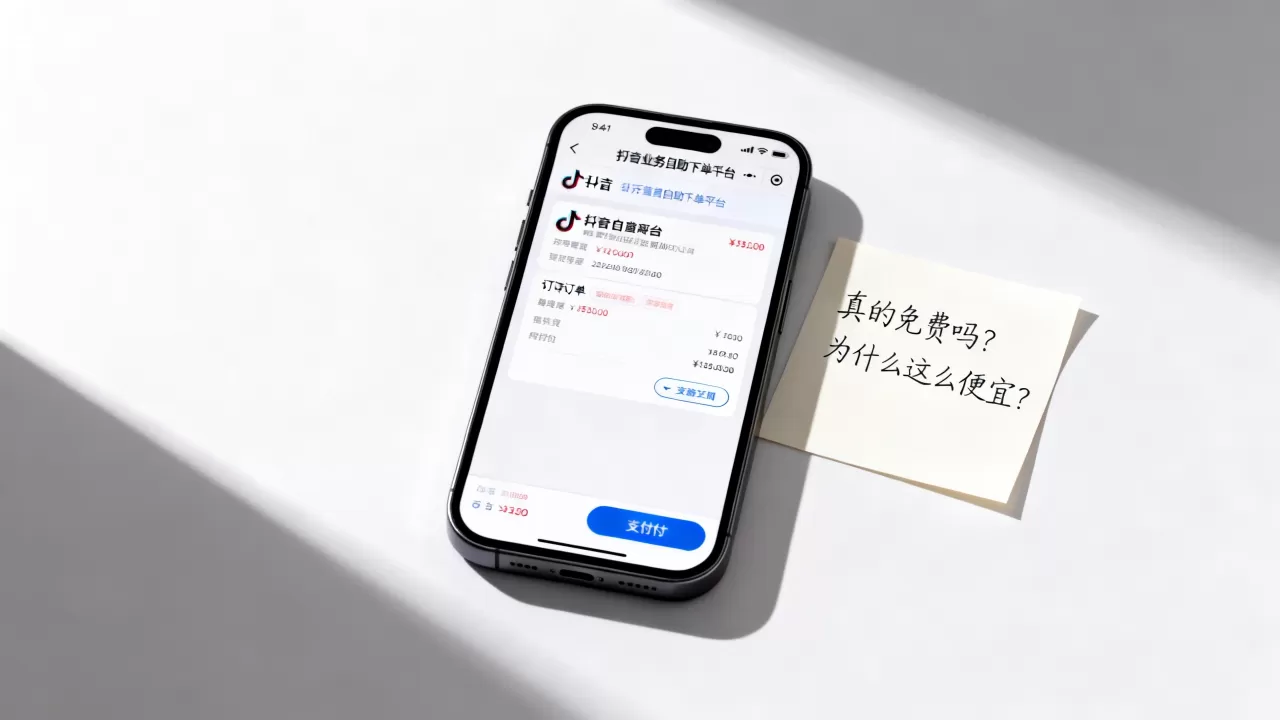 抖音业务24小时自助下单平台真的免费吗,为什么这么便宜? 抖音业务24小时自助下单平台真的免费吗,为什么这么便宜?