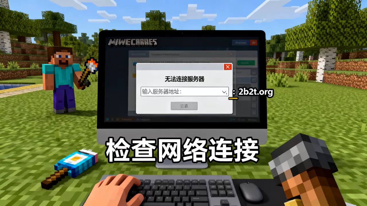 我的世界2b2t服务器怎么进?为什么进不去? 我的世界2b2t服务器怎么进?为什么进不去?