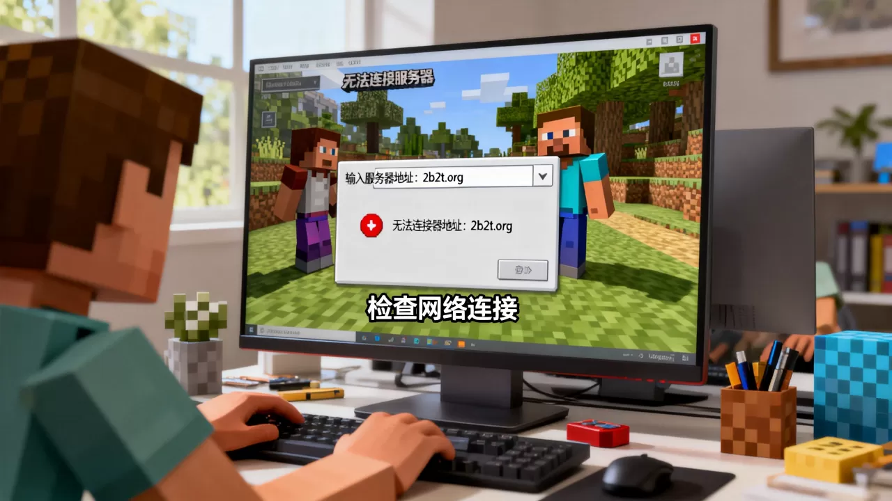 我的世界2b2t服务器怎么进?为什么进不去? 我的世界2b2t服务器怎么进?为什么进不去?