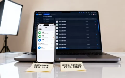 微信区哪些服务器比较好，怎么选择最合适？
