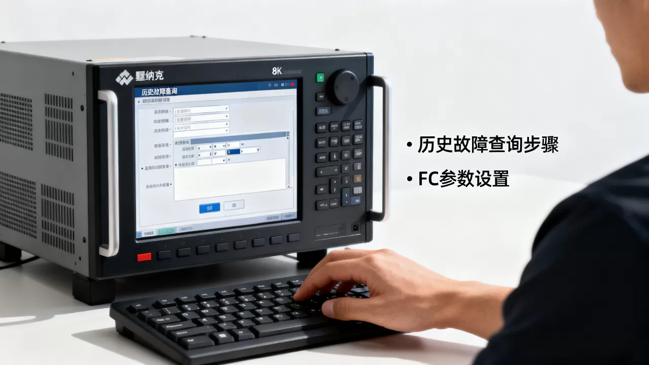 默纳克服务器FC多少才能看历史故障?怎么操作 默纳克服务器FC多少才能看历史故障?怎么操作