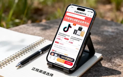 抖音在线业务平台24小时超低价靠谱吗,怎么选正规渠道