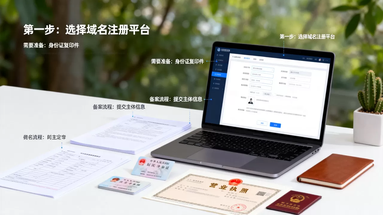 域名注册和备案具体步骤有哪些,需要准备什么资料? 域名注册和备案具体步骤有哪些,需要准备什么资料?