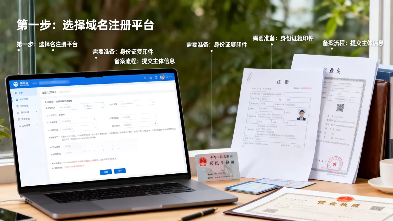 域名注册和备案具体步骤有哪些,需要准备什么资料? 域名注册和备案具体步骤有哪些,需要准备什么资料?