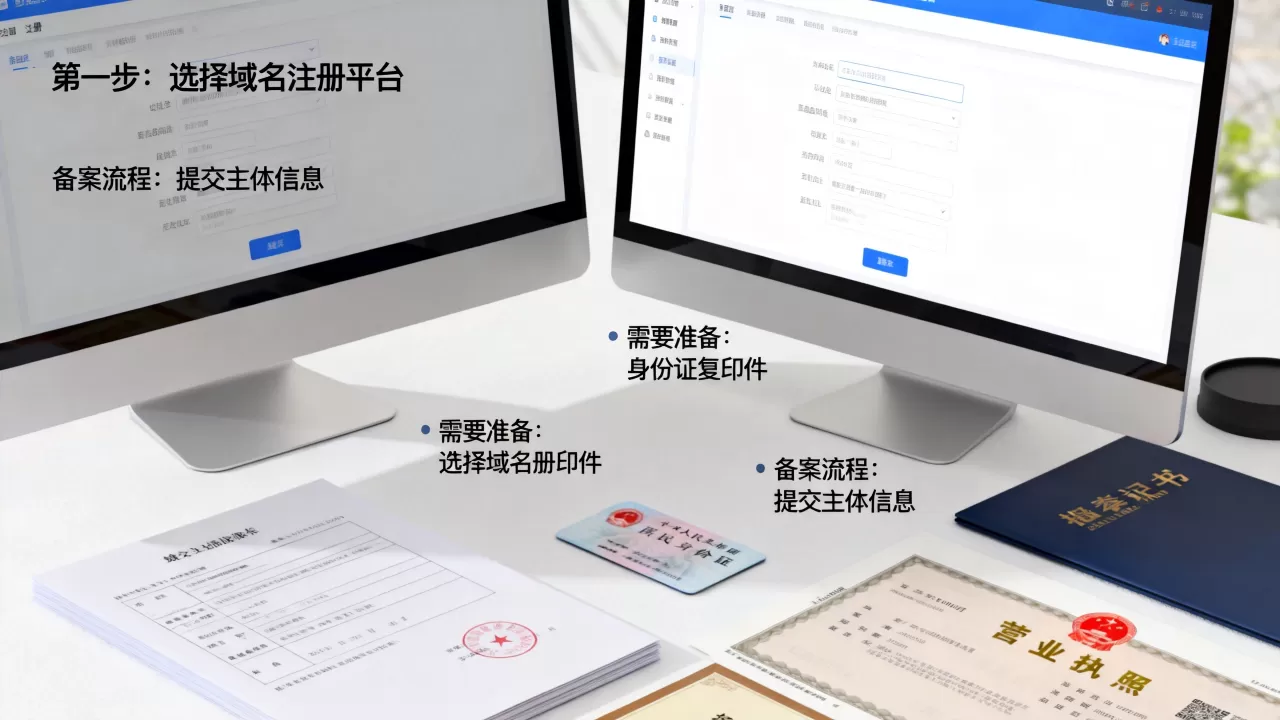 域名注册和备案具体步骤有哪些,需要准备什么资料? 域名注册和备案具体步骤有哪些,需要准备什么资料?