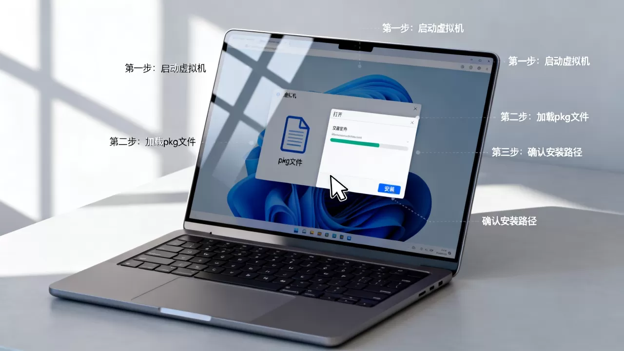 pkg文件用虚拟机怎么运行?安装方法是什么? pkg文件用虚拟机怎么运行?安装方法是什么?