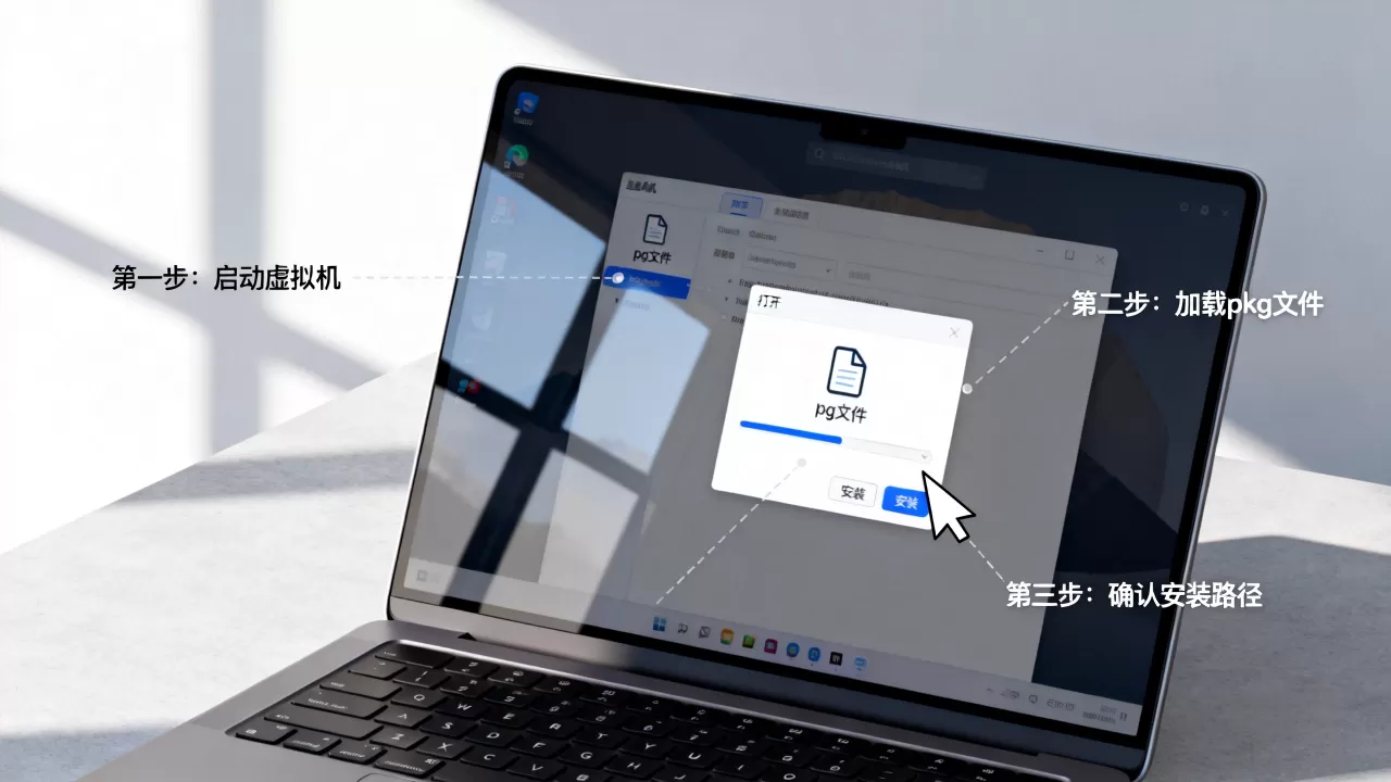pkg文件用虚拟机怎么运行?安装方法是什么? pkg文件用虚拟机怎么运行?安装方法是什么?