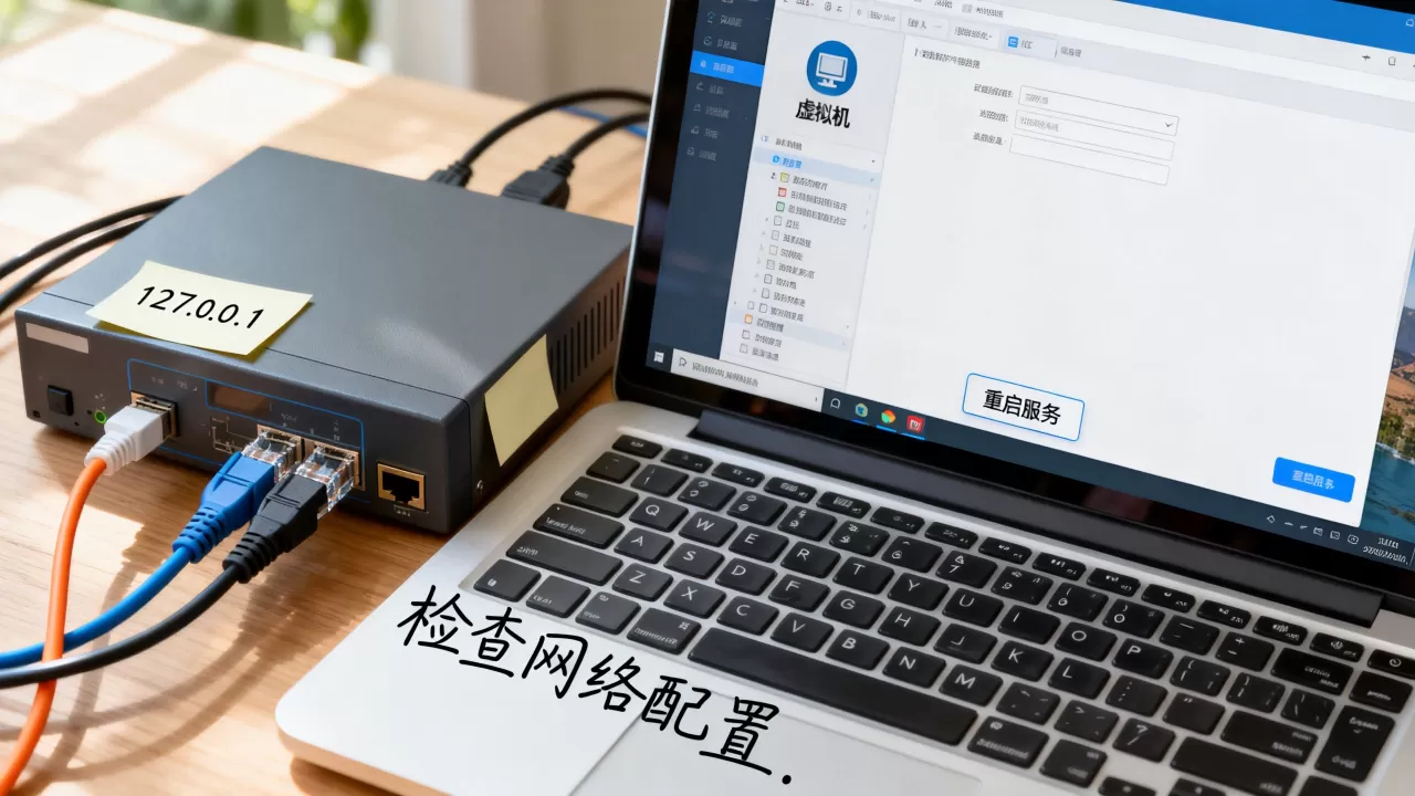 虚拟机IP为何变成127.0.0.1?如何解决网络通信故障? 虚拟机IP为何变成127.0.0.1?如何解决网络通信故障?