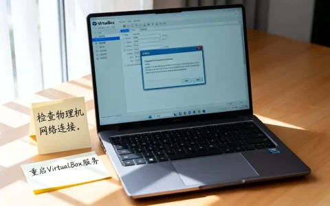 VirtualBox连不上怎么解决？，虚拟机网络故障排查方法有哪些？