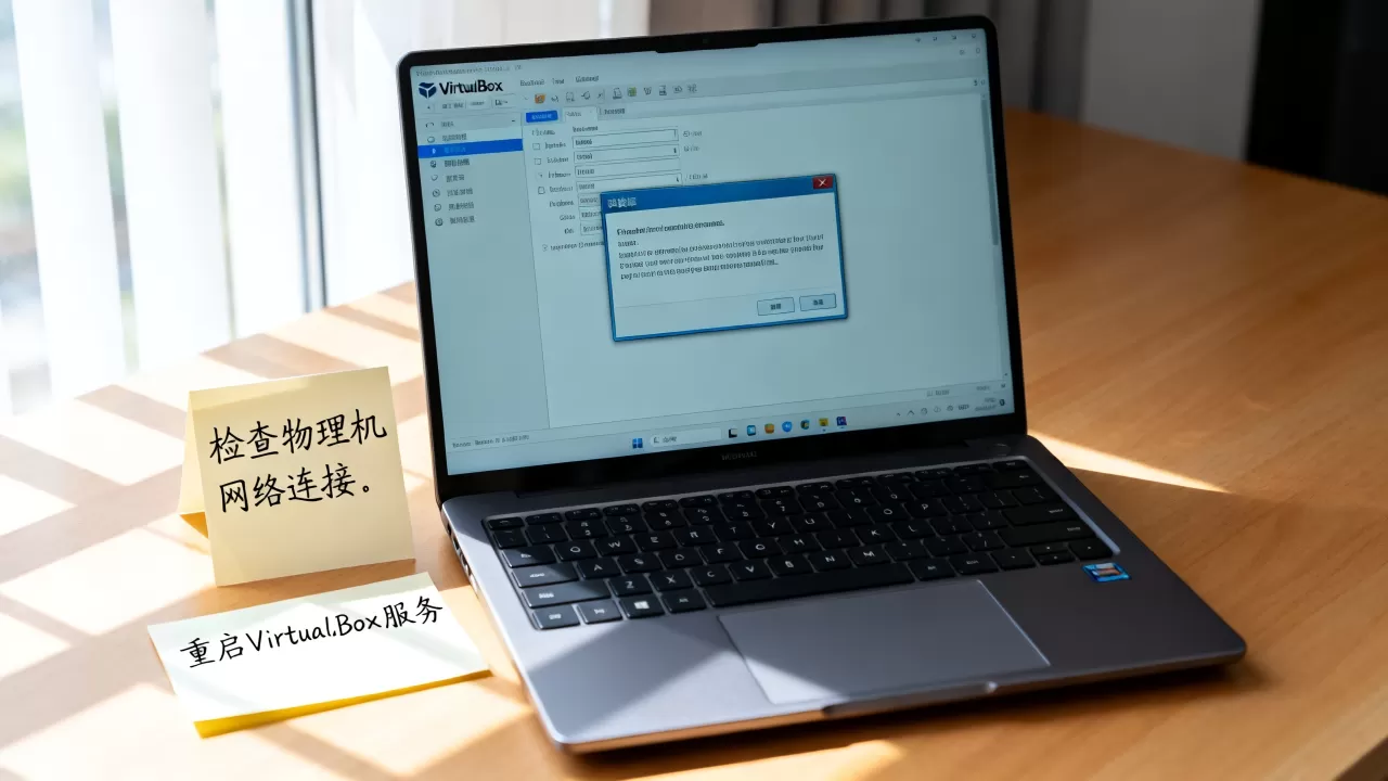 VirtualBox连不上怎么解决?,虚拟机网络故障排查方法有哪些? VirtualBox连不上怎么解决?,虚拟机网络故障排查方法有哪些?
