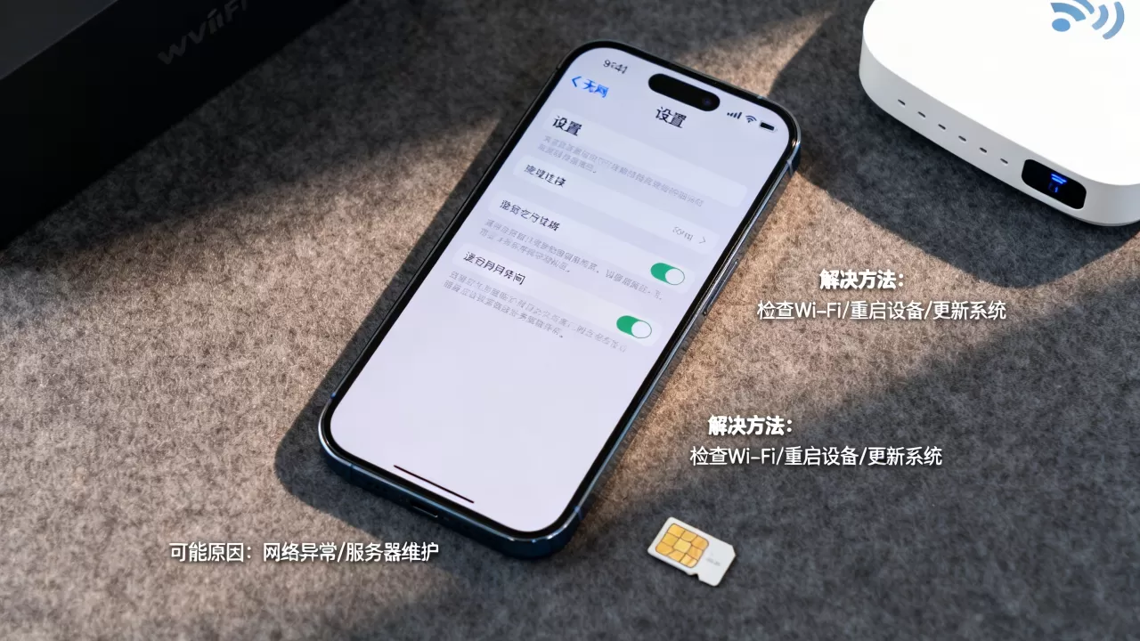 苹果ID连不上服务器是什么原因,怎么解决? 苹果ID连不上服务器是什么原因,怎么解决?
