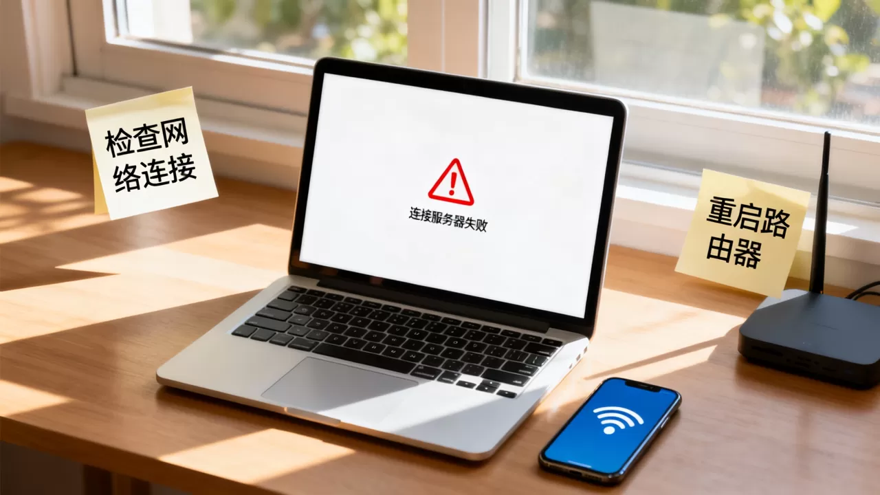 为什么登陆id时提示连接服务器失败,怎么解决 为什么登陆id时提示连接服务器失败,怎么解决