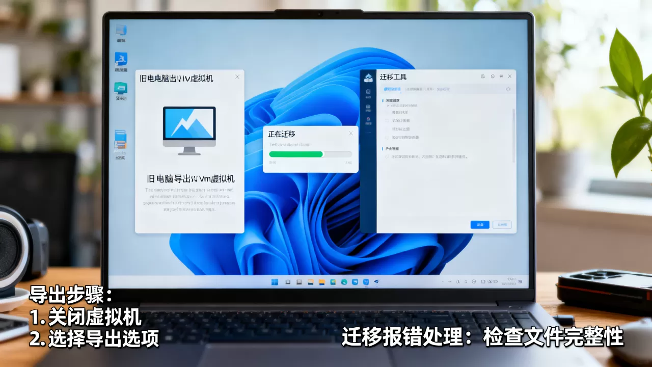 vm虚拟机导出后如何在新电脑正常打开,迁移报错怎么办? vm虚拟机导出后如何在新电脑正常打开,迁移报错怎么办?